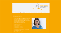 Desktop Screenshot of daniela-lempertz.de